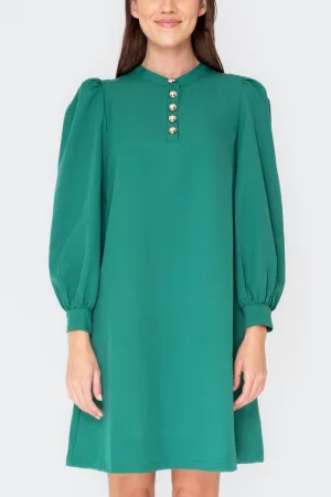 AMANDA DRESS (GREEN) 37.5"