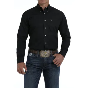 Cinch Men's Modern Solid Black Shirt