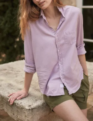 Frank & Eileen - Eileen Button-Down Shirt in Lavender Color Denim