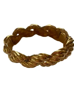 Gold Rope Bangle