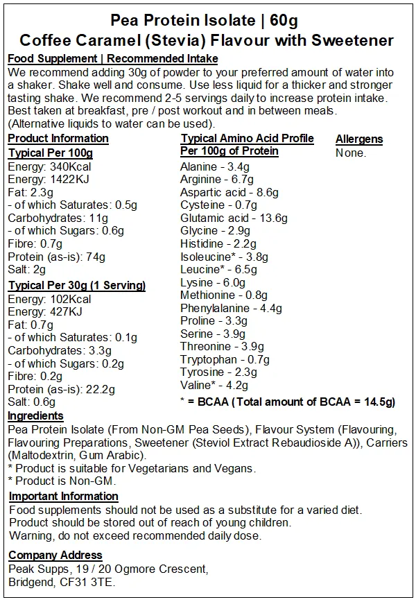 Pea Protein Isolate 80%