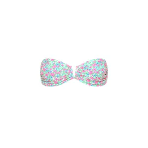 V Strapless Bandeau Bikini Top - Sweet Pea