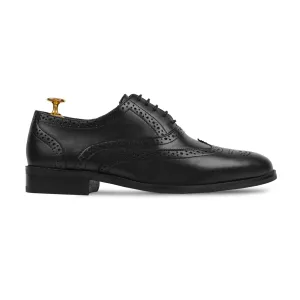 Worchester - Men's Black Calf Leather Oxford Shoe